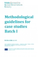 Deliverable n. 4.1 : Methodological guidelines for case studies : batch 1